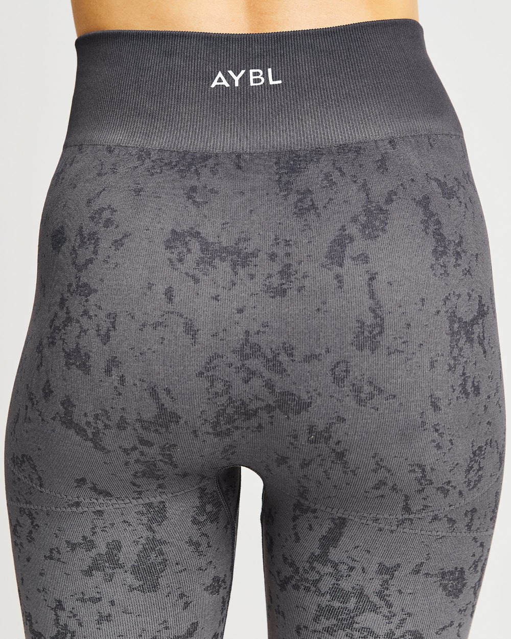 Página Oficial De Bermudas AYBL México - Pulse Ombré Seamless Shorts Mujer  Black/Grey